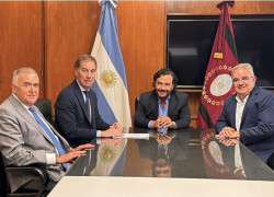 Diego Santilli con gobernadores